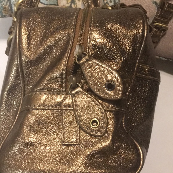 Elliot Lucca vintage gold Leather Bag - Picture 5 of 8